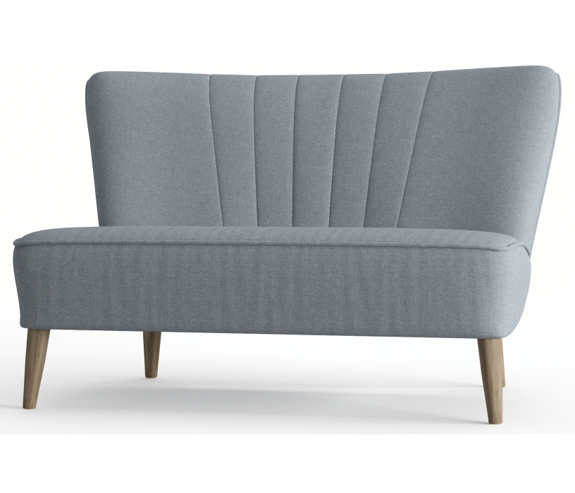 Дизайнерские диваны для гостиной, Диван прямой Зола, Рогожка