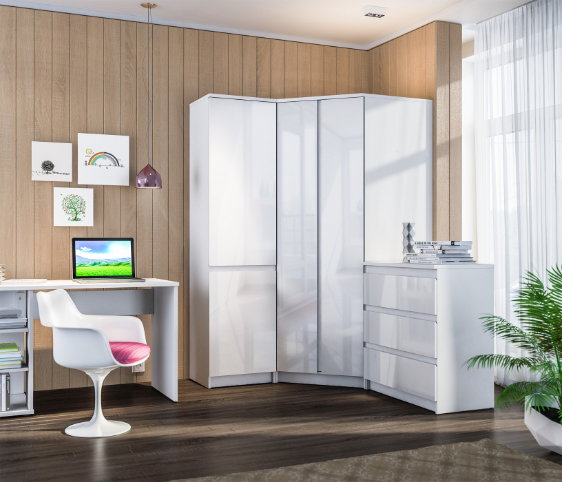 Угловые шкафы, Шкаф угловой Медея СБ-2991