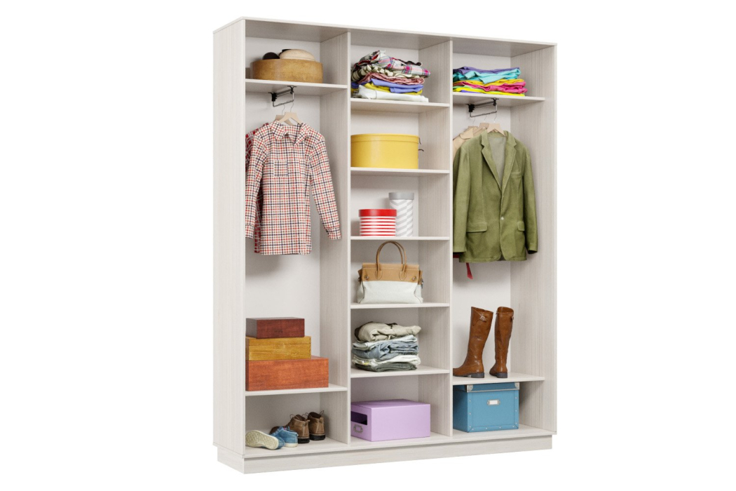 Шкафы-купе, Шкаф-купе Премьер 27 (15;15;15) трёхдверный