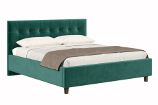 Мягкая кровать, Кровать Турин 1800 с подъёмным механизмом, велюр