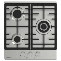 Встраиваемые варочные панели, Варочная панель газовая EVELUX HEG 450 X