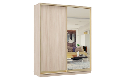 Шкаф-купе Премьер 22 Ясень шимо светлый