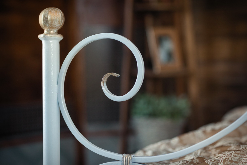 Кованые кровати, Кованая кровать Верона 1.8 с одной спинкой