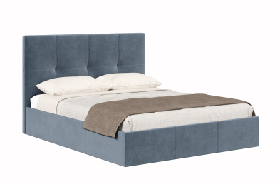 Кровать Марсель 1600 с подъёмным механизмом, велюр