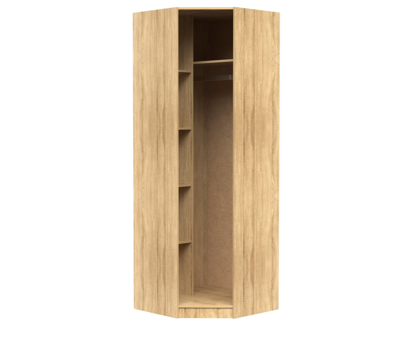 Угловые шкафы, Шкаф угловой ШК-1/5 с зеркалом