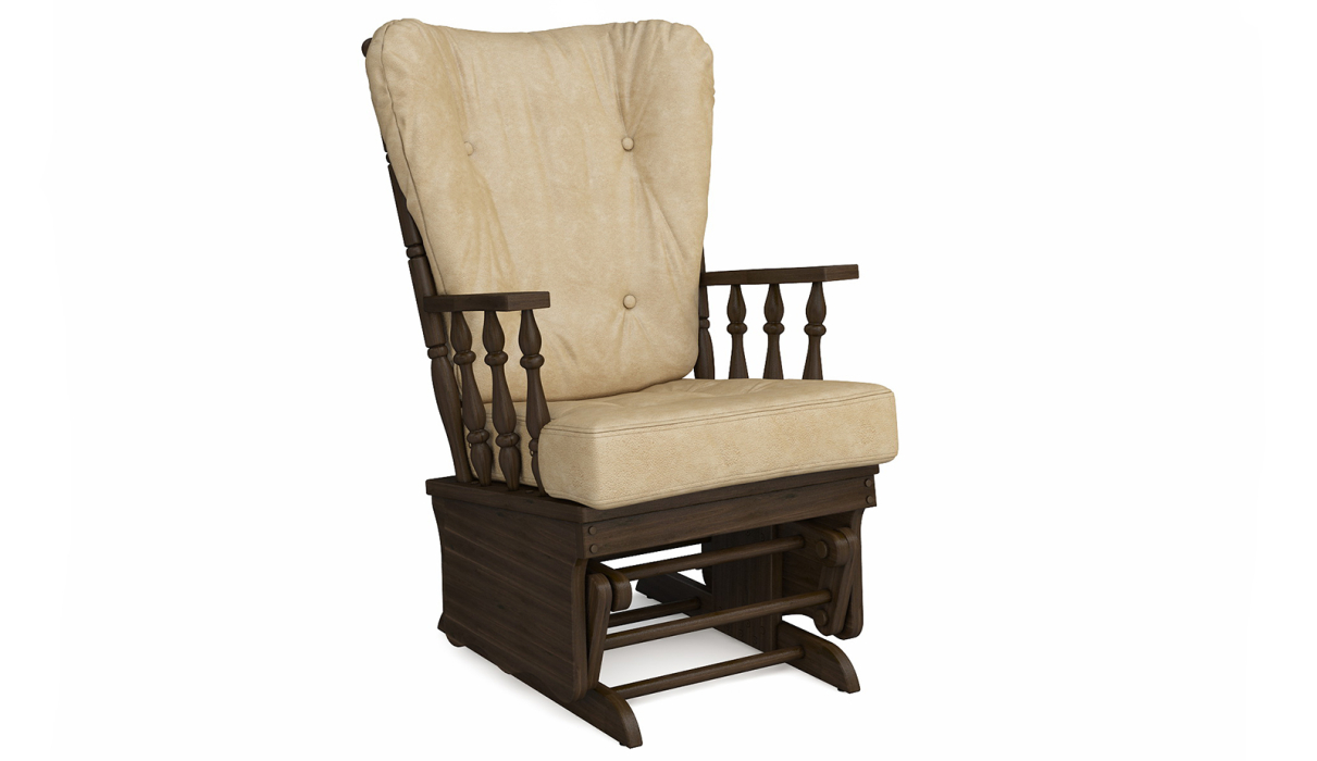 Кресла-качалки, Кресло-качалка Джильо Дуб темный — бежевый