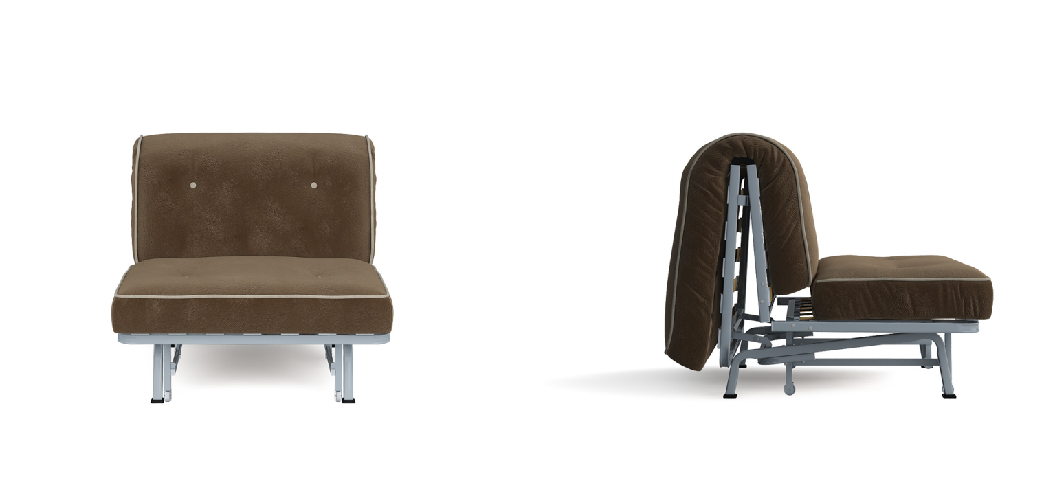 Кресла-кровати, Кресло-кровать Вилли Сканди коричневый