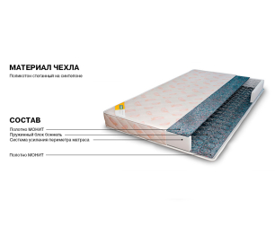 Матрас Столплит Сити - Мадрид 1400*2000