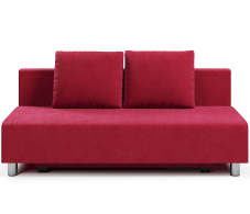 Диваны еврокнижки, Диван-кровать прямой Парма Комфорт еврокнижка,велюр