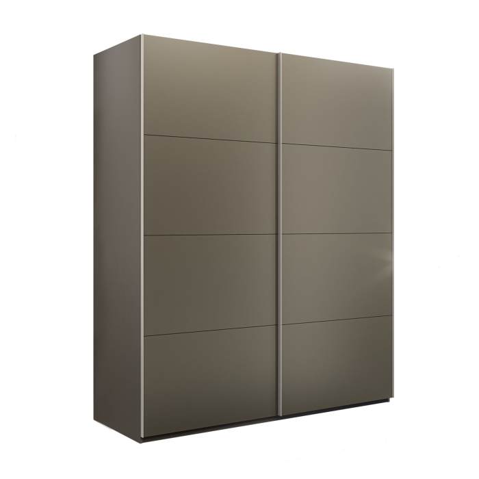 Шкафы-купе 2-х дверные, Шкаф-купе Эста 2-х дверный Стекла хаки/Доводчик 200х66х240