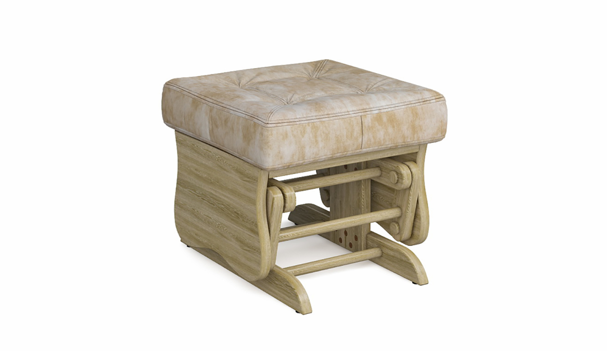 Пуфы, Пуф-качалка Джильо Натуральный дуб — бежевый