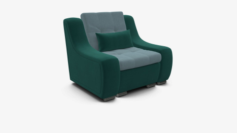 Кресло-кровать Аджио с подлокотниками велюр