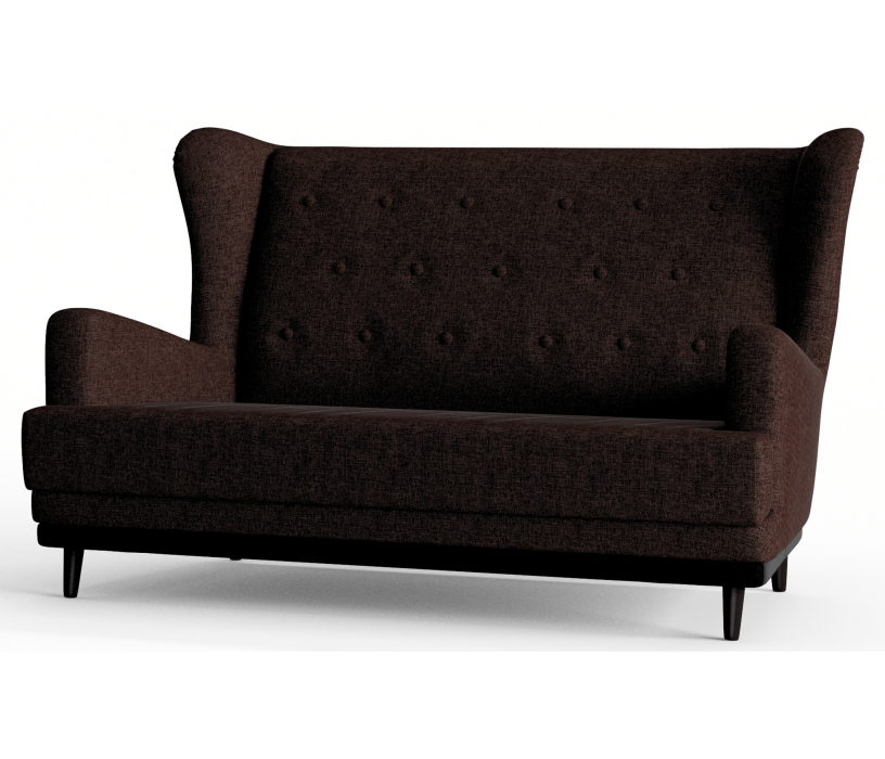 Дизайнерские диваны для гостиной, Диван прямой Барон Люкс, Рогожка