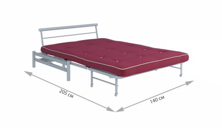 Диван-кровать Роджер Сканди бордовый