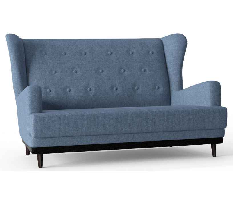 Дизайнерские диваны для гостиной, Диван прямой Барон Люкс, Рогожка