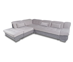 Угловой диван-кровать Лостон, Левый велюр