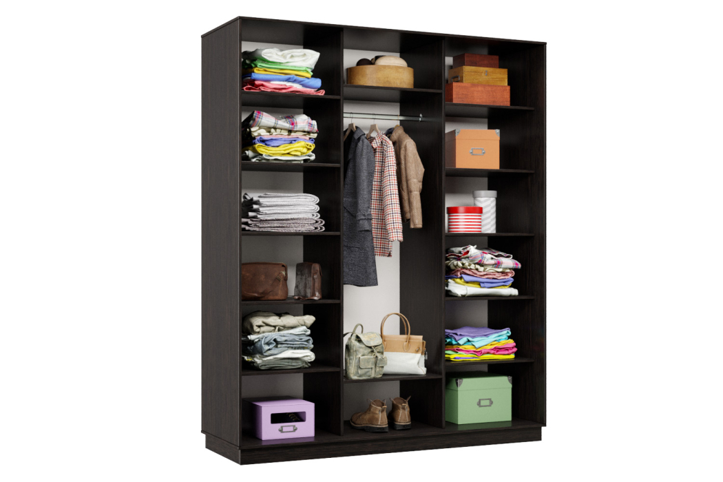 Шкафы-купе 3-х дверные, Шкаф-купе Премьер Лайт 32 (08;08;08) трехдверный