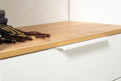 Тумба для обуви с вешалкой для верхней одежды Октава.