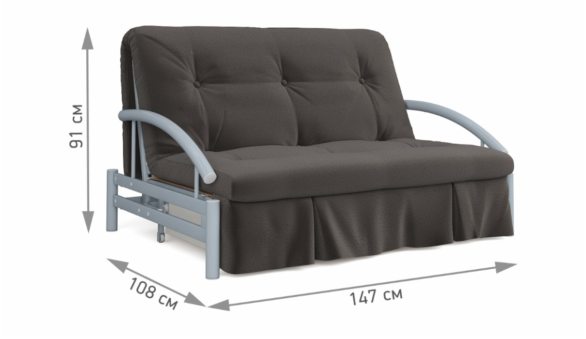 Большие диваны, Диван-кровать Роджер Комфорт коричневый