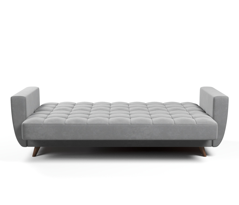 Диваны с ящиком для белья, Диван-кровать Корсика, книжка, велюр