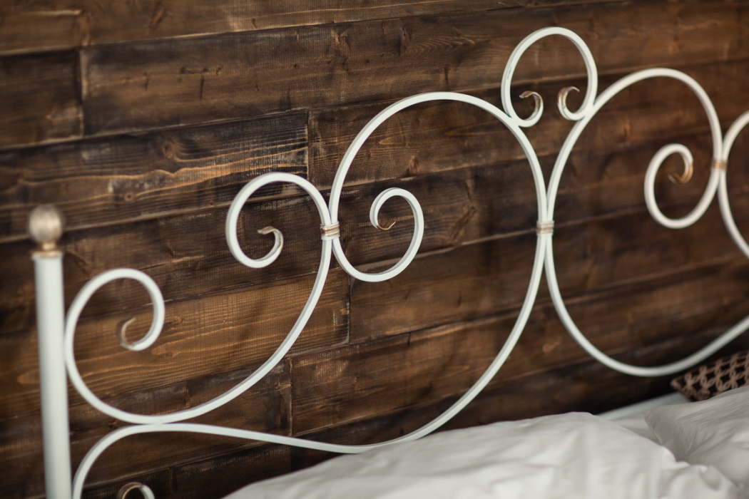 Кованые кровати, Кованая кровать Флоренция 1.4 с двумя спинками