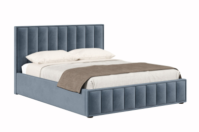 Кровать Анкона 1600 с подъёмным механизмом, велюр