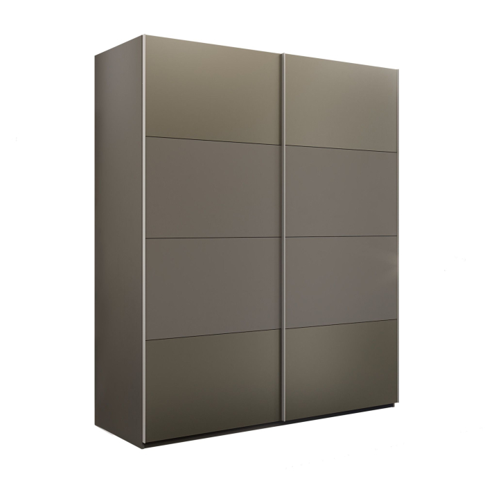 Шкафы-купе 2-х дверные, Шкаф-купе Эста 2-х дверный ДСП/Стекла хаки/Доводчик 160х66х240