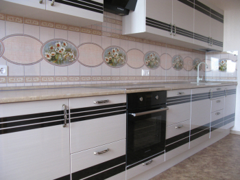 Кухонный фартук Барышня-крестьянка 1000x600x1.5 мм глянец