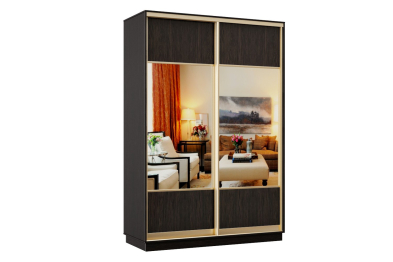 Шкаф-купе Премьер 10 Венге