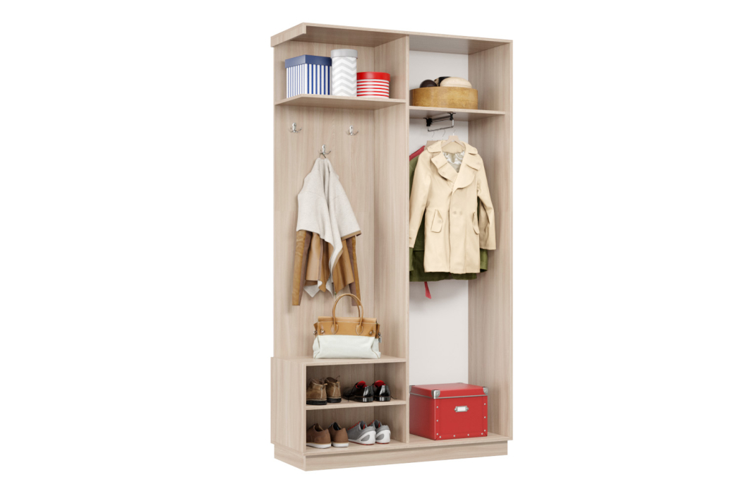 Прихожие, Прихожая Премьер 03 Лайт 11 Левая Мини