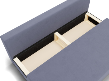 Прямой диван Лофт,еврокнижка,велюр