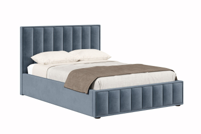 Кровать Анкона 1400 с подъёмным механизмом, велюр