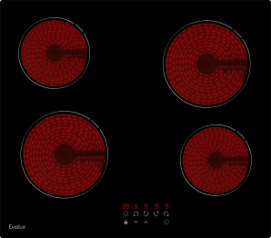 Варочная панель электрическая EVELUX HEV 640 B