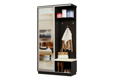 Прихожая Премьер 02 Лайт 11 Правая Мягкая