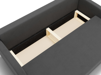 Прямой диван Генри,еврокнижка,велюр