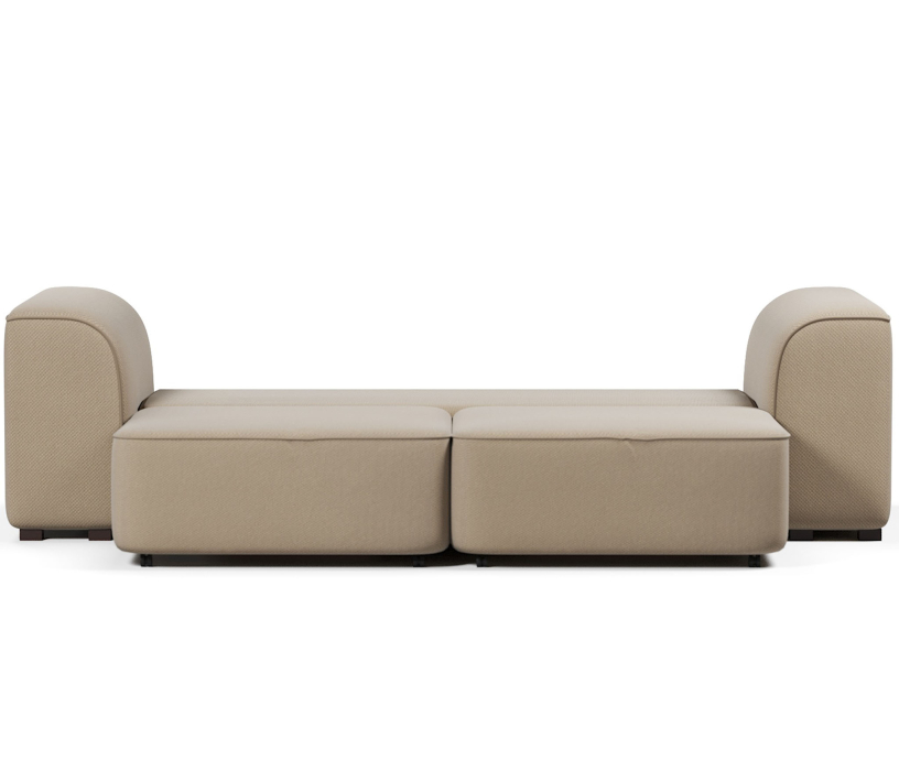 Диваны прямые, Диван-кровать еврокнижка Сиэтл со ступеньками