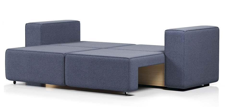 Дизайнерские диваны для гостиной, Диван-кровать Kinx еврокнижка,велюр