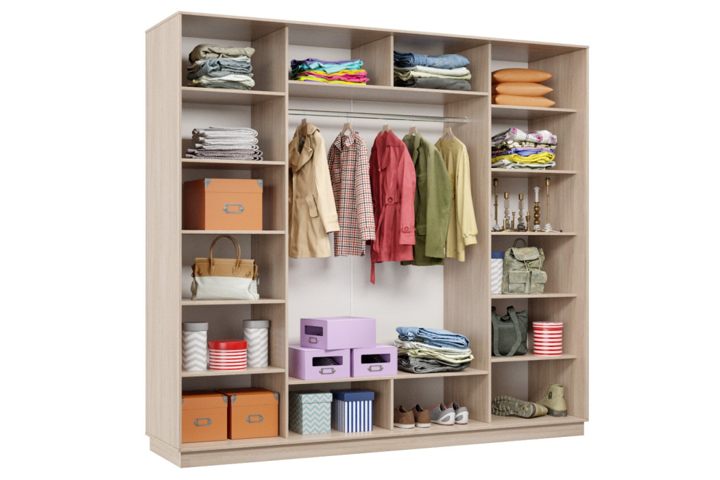 Шкафы-купе 3-х дверные, Шкаф-купе Премьер 60 (01РБ;01РБ;01РБ) фасады ромб белый/трёхдверный/Профиль чёрный муар