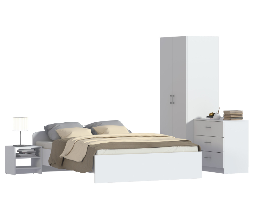 Комоды, Комод Терра (Лофт) СБ-2964 Белый