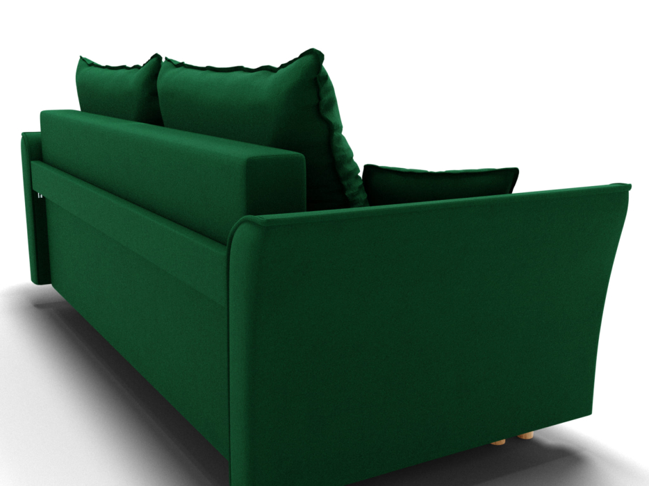 Диваны еврокнижки, Прямой диван Наоми,еврокнижка,велюр