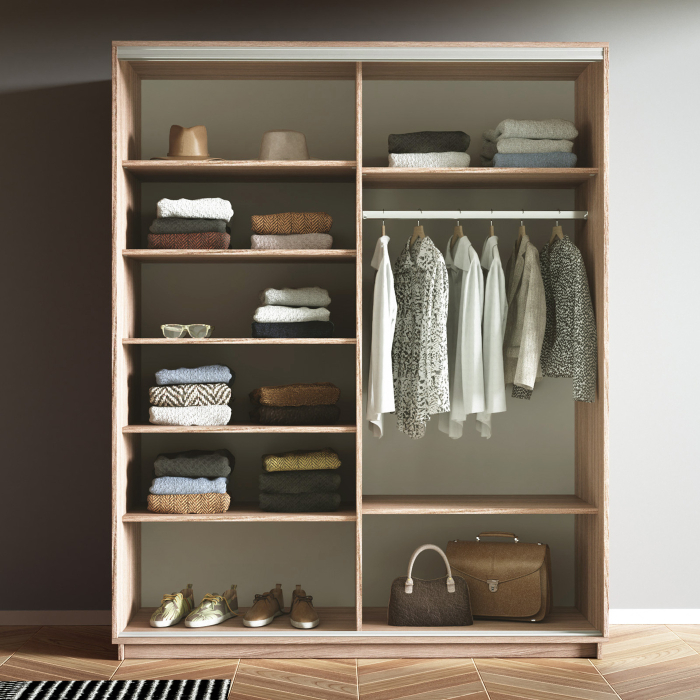 Шкафы-купе 2-х дверные, Шкаф-купе Экспресс 2-х дверный Фотопечать Калейдоскоп Стекла 160х60х220