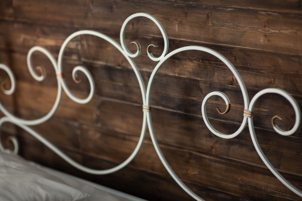 Кованые кровати, Кованая кровать Флоренция 1.6 с двумя спинками