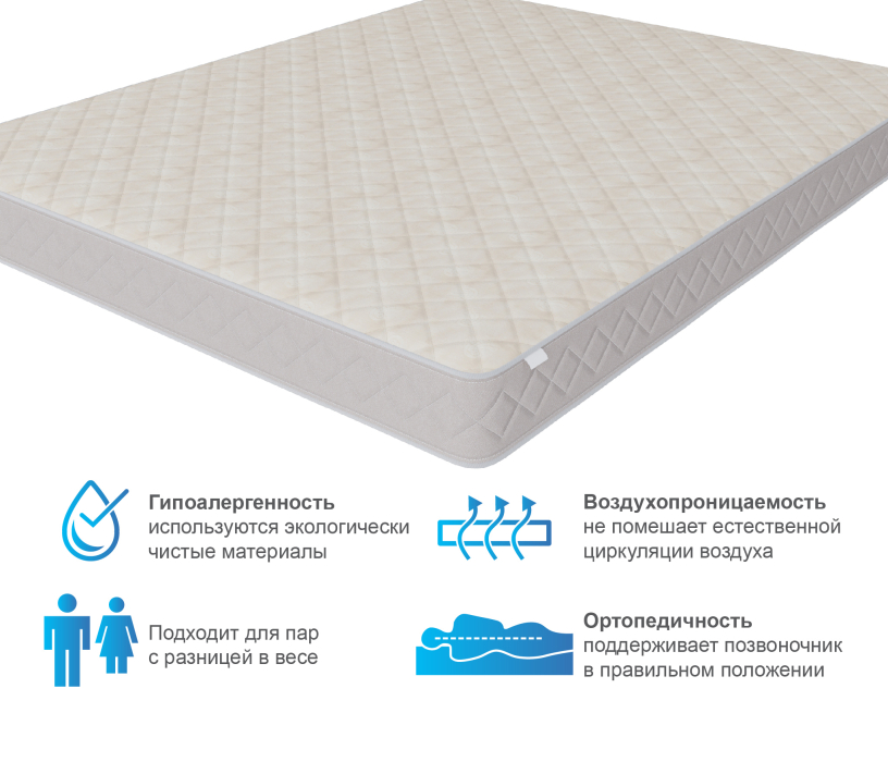 1600 x 2000, Матрас Столплит Сити - Валенсия 1600*2000