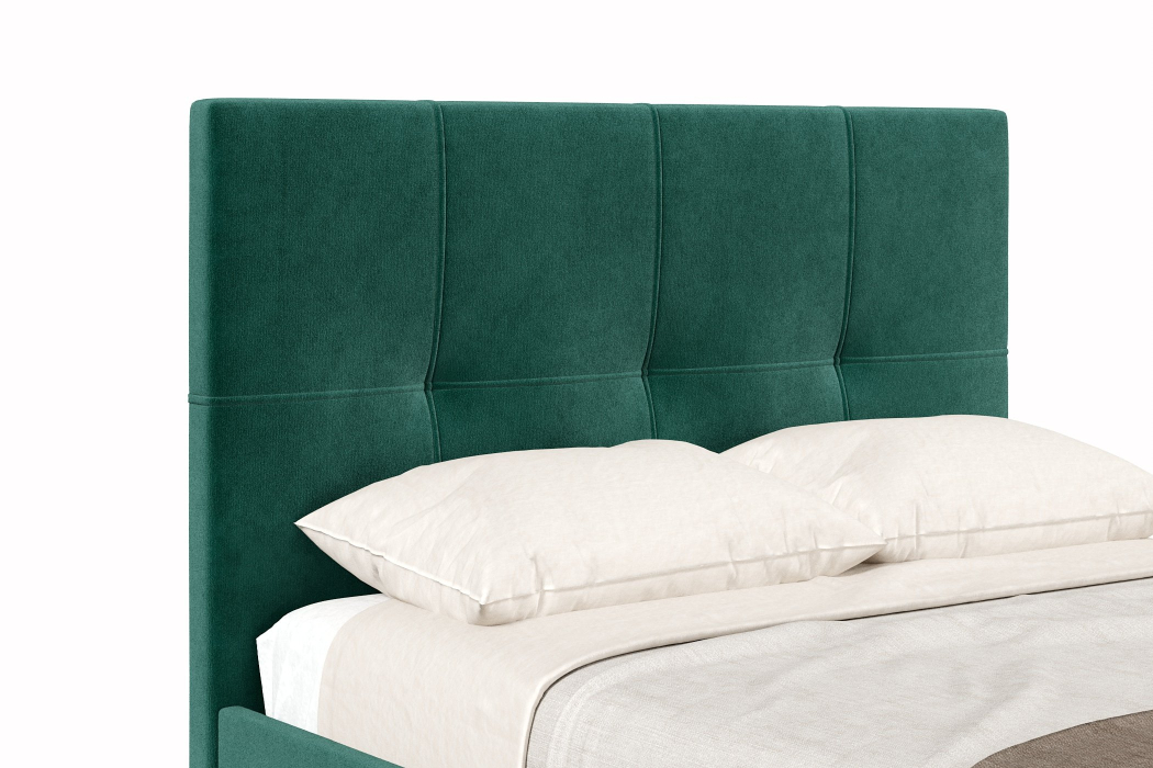 Мягкая кровать, Кровать Марсель 1400, велюр