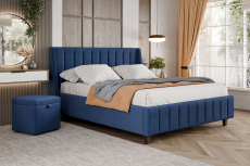 Мягкая кровать, Кровать Милана 1400 с подъёмным механизмом