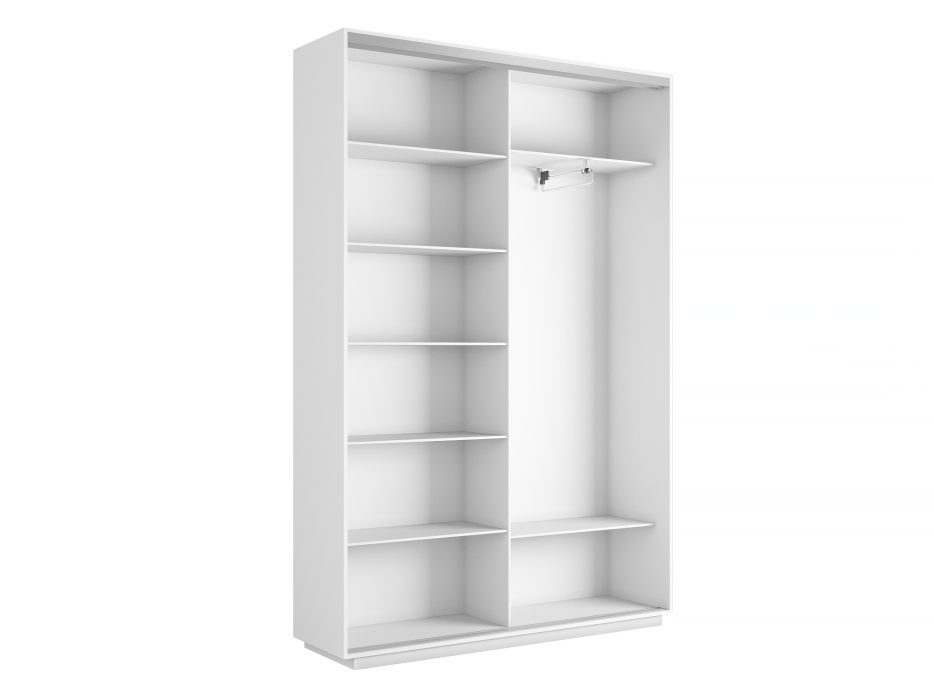 Шкафы-купе 2-х дверные, Шкаф-купе Экспресс Медиум дуо 2400 x 1400 x 450