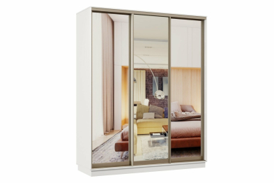 Шкаф-купе Премьер 24 белый