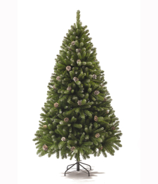 Ель искусственная Императорская заснеженная, 155см ИПС-155