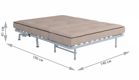 Диван-кровать Вилли Сканди бежевый