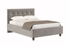 Мягкая кровать, Кровать Турин 1400, велюр